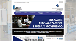 Desktop Screenshot of induma.biz
